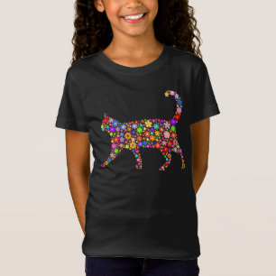 Camiseta Padrão Floral Design