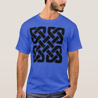Camiseta Padrão Geométrico Celtic Interwoven Sem Fim 7