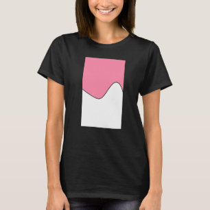 Camiseta Padrão Geométrico de Onda de Duas Toneladas Baker