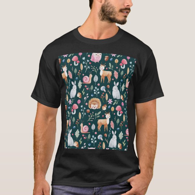 Camiseta Padrão Infantil de Fada de Cadeias (Frente)