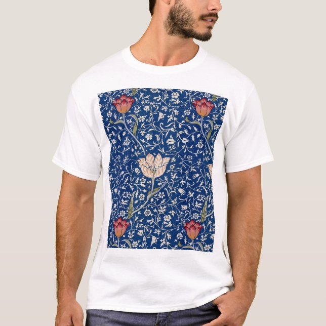 Camiseta Padrão Medway de William Morris (Frente)