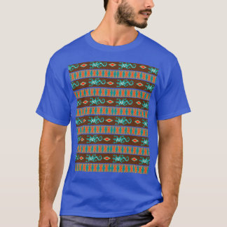Camiseta Padrão Nativo Americano Design Nativo