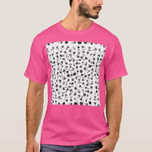 Camiseta Padrão preto do cinema