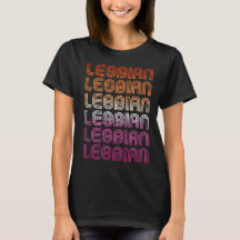 PADRÃO RETRÔ DE ORGULHO LÉSBICO