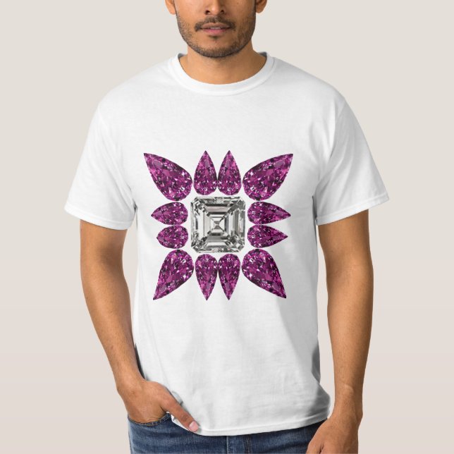 Camiseta Padrão Roxo (Frente)