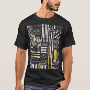 Camiseta Padrão uniforme criativo de abstrato: design artís