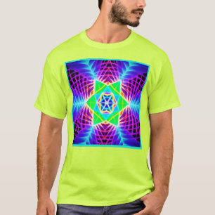 Camiseta Padrão vívido colorido