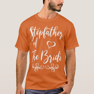 Camiseta Padrasto da Noiva e Noivo Casamento Correspondente