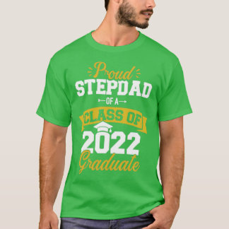 Camiseta Padrasto orgulhoso de uma classe de mais velho-for