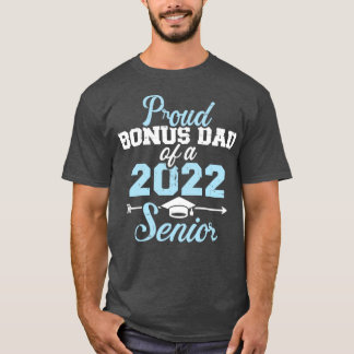 Camiseta Padrasto orgulhoso de uma turma de graduação de ma