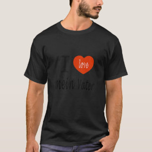 Camiseta Padre Alemão Eu Adoro Dia de os pais Baba Presente