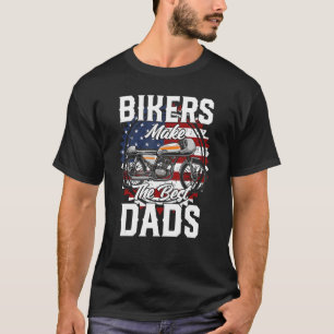 Camiseta Padre Biker Old School Café Racing Motorcyc