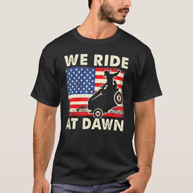 Camiseta Padre Day Gardening A Que Dirigimos Na Dawn Lawn M (Frente)