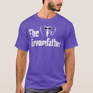 Camiseta Padre do Groom Wedding Husband Grooms Retro Pai