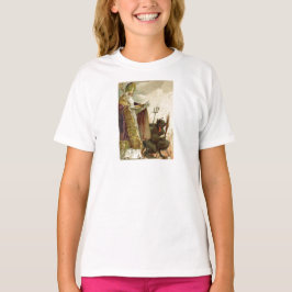 Camiseta Padre do Pitchfork de São Nicolau Krampus