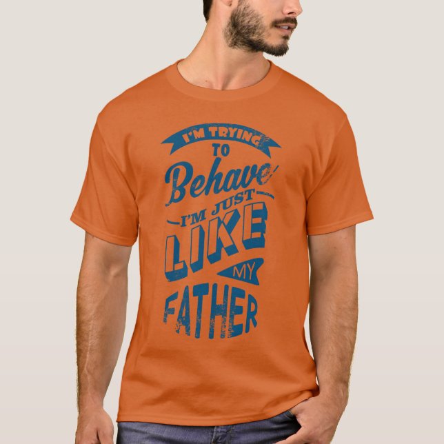 Camiseta Padre e Filho Trending Girl (Frente)