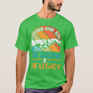 Camiseta Padre e Sonhem Legend e o Legacy Gift Retro