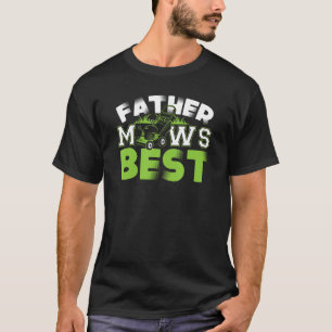 Camiseta Padre Engraçado Mows Melhor Pai Remando Piada Home