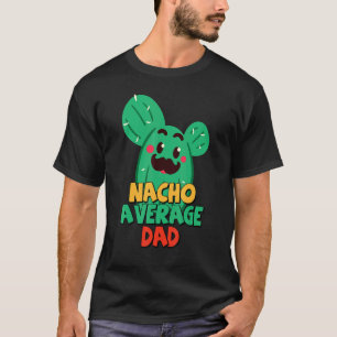 Camiseta Padre Fiesta Nacho Pai médio Cactus Cinco De M