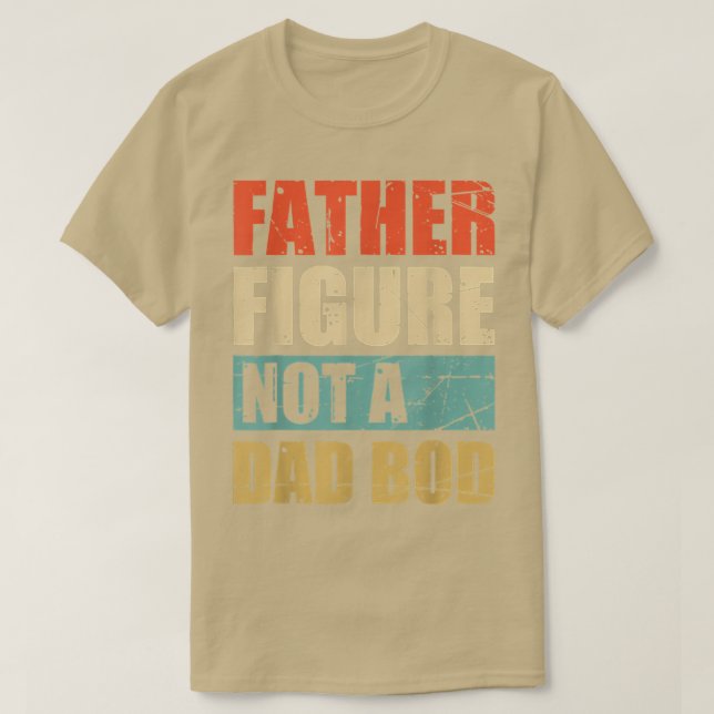 Camiseta Padre Figura Não É Uma Ret Engraçada De Dia de os  (Frente do Design)