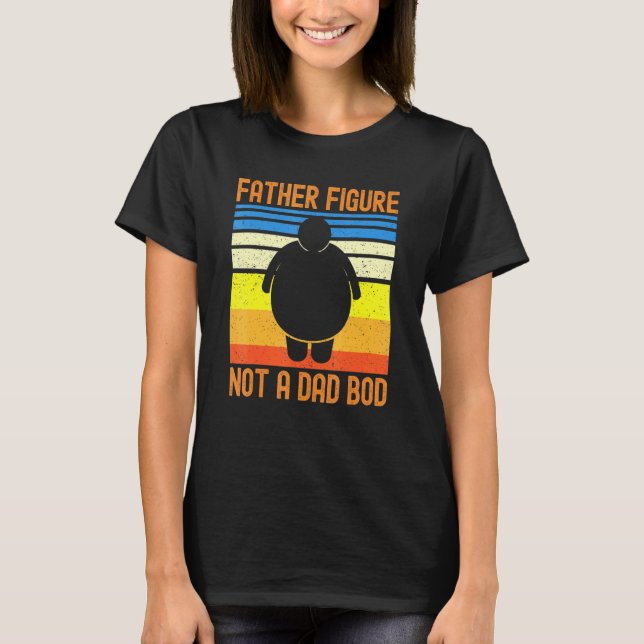Camiseta Padre Figura Não Um Dia de os pais Sarcástico De B (Frente)