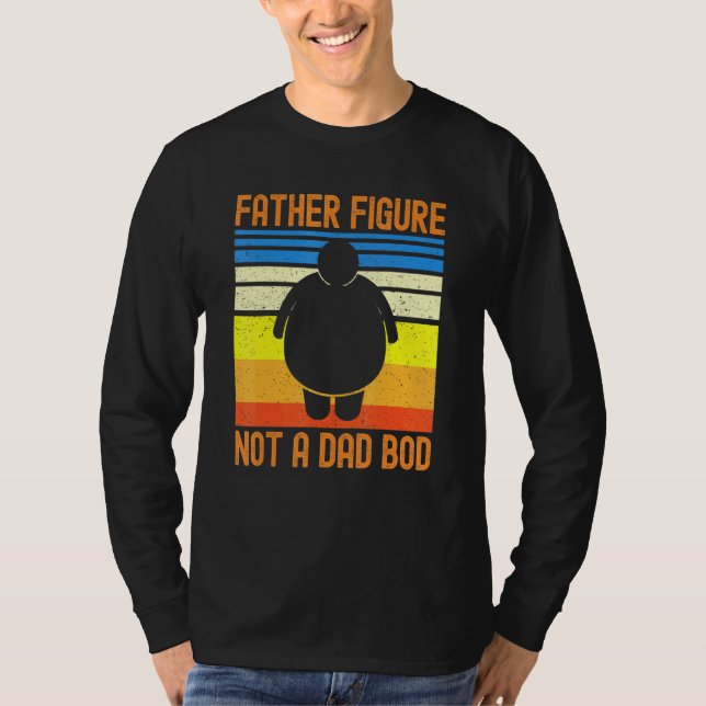 Camiseta Padre Figura Não Um Dia de os pais Sarcástico De B (Frente)
