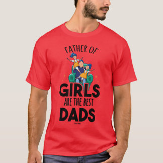 Camiseta Padre Filhas Melhor Família Papá