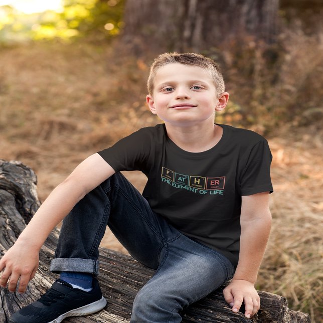 Camiseta Padre Funny Mesa Periódica Pai (Father Funny Periodic Table Dad T-Shirt)