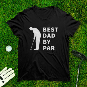 Camiseta Padre Golfing Engraçado Melhor Pai De Par Golf Hu