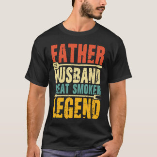 Camiseta Padre Husband Carne Fumante Legenda