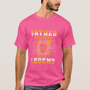 Camiseta Padre Husband Chef Legend, Engraçado Chef Pai Padr