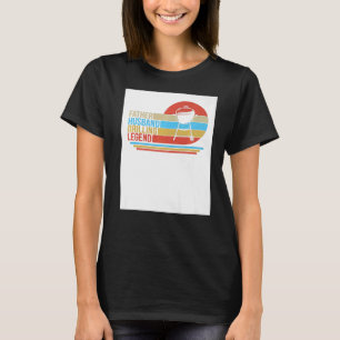 Camiseta Padre Husband Griling Legend Steak Grill Party G