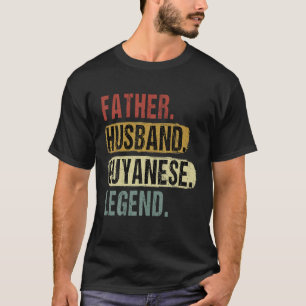 Camiseta Padre Husband Legenda guianense Pai guiana Pai