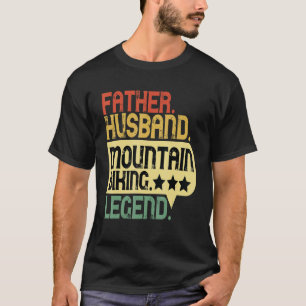 Camiseta Padre Husband Mountain Bike Legend Bike Trail R