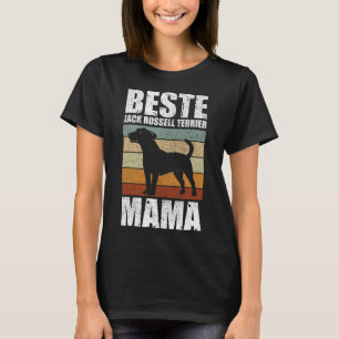 Camiseta padre Jack Russell Terrier Mama Dog Owner Mama