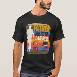 Camiseta Padre Mentor Hero T-Shirt - Presente Inspiracional
