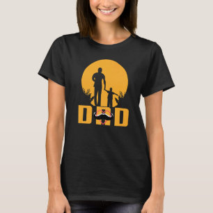 Camiseta Padre Mustache Celebrando O Dia de os pais Com