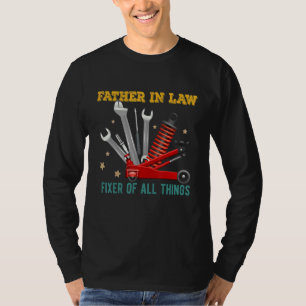 Camiseta Padre Na Lei Fixador De Todas As Coisas Mecânicas