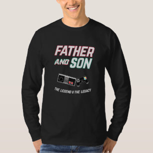 Camiseta Padre Nd Son Correspondente Jogos De Jogos De Azot
