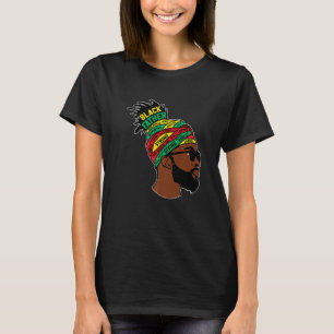 Camiseta Padre Negro Rei Africano Pai 2019s Dia H