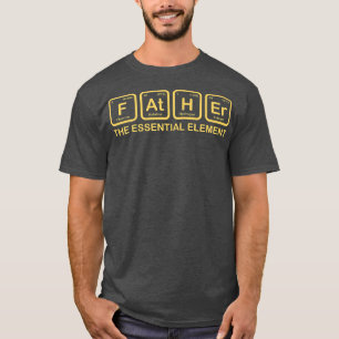 Camiseta Padre O Pai De Elemento Essencial Padre Science Ch