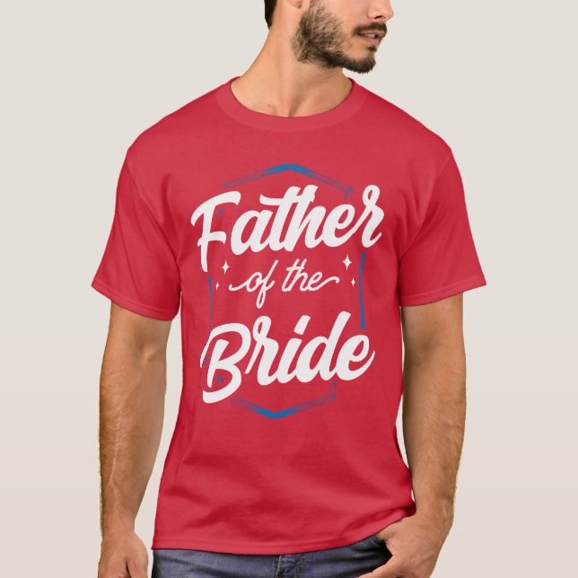 Camiseta Padre Ofhe Noiva Festa de solteira Casamento (Frente)