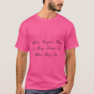 Camiseta Padre Perdoe-Os (Preto)