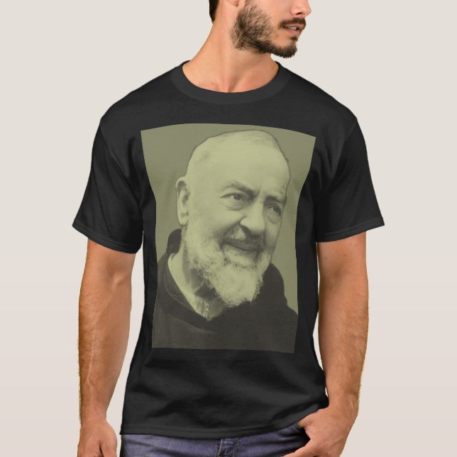 Camiseta Padre Pio de Pietrelcina (Frente)