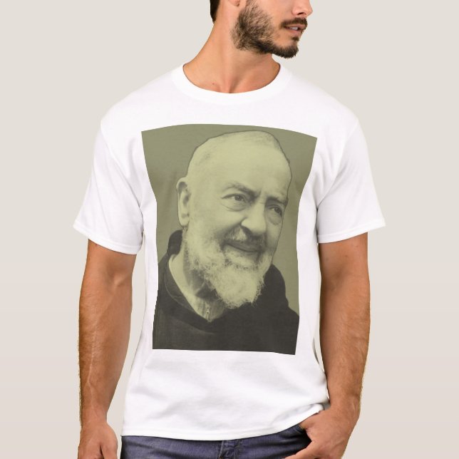 Camiseta Padre Pio de Pietrelcina (Frente)