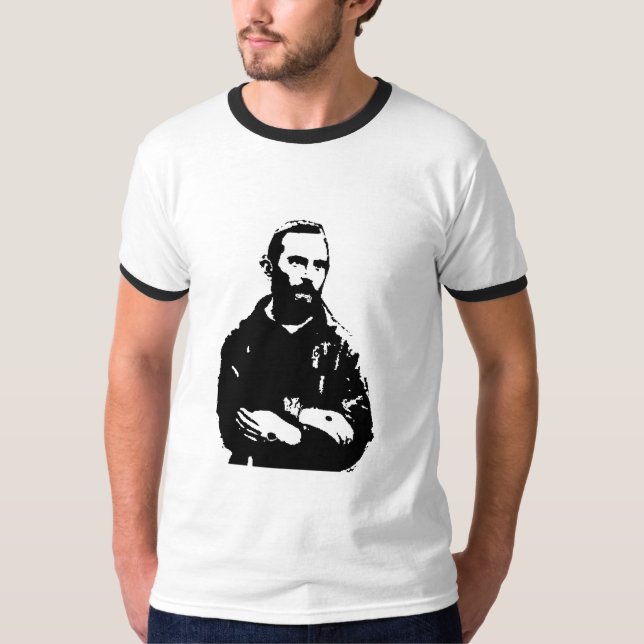 Camiseta Padre Pio revisitado (Frente)
