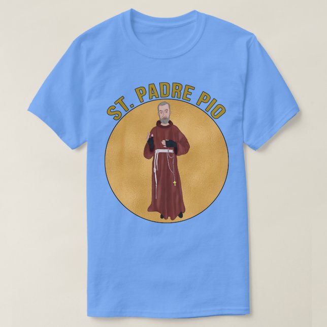 Camiseta Padre rua Pio 1 (Frente do Design)