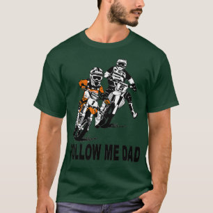 Camiseta Padre Son Motocross Dirt Bike Kids