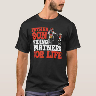 Camiseta Padre Son Riding Partners For Life