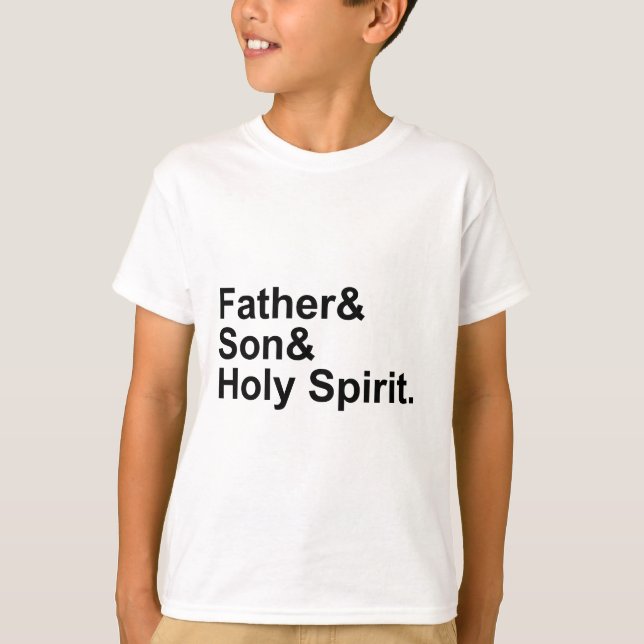 Camiseta Padre Son Santo Espírito | Deus Santo (Frente)